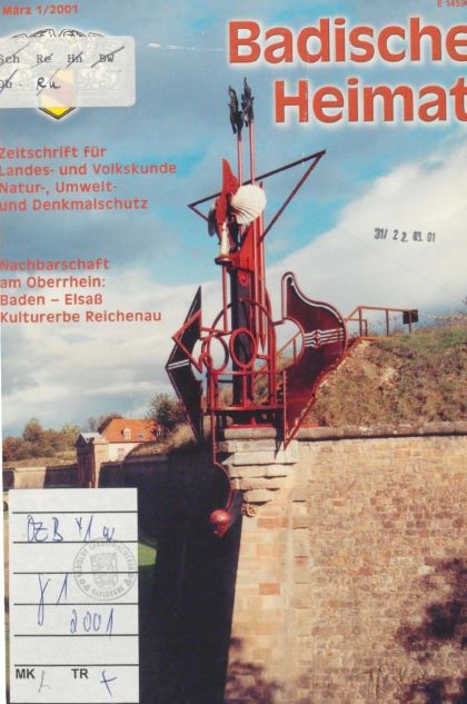 Cover der Zeitschrift Badische Heimat