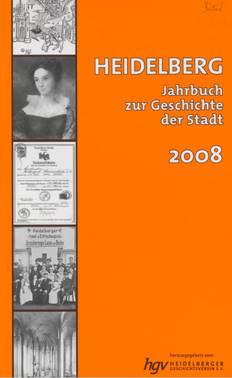 Cover Heidelberg Jahrbuch zur Geschichte der Stadt